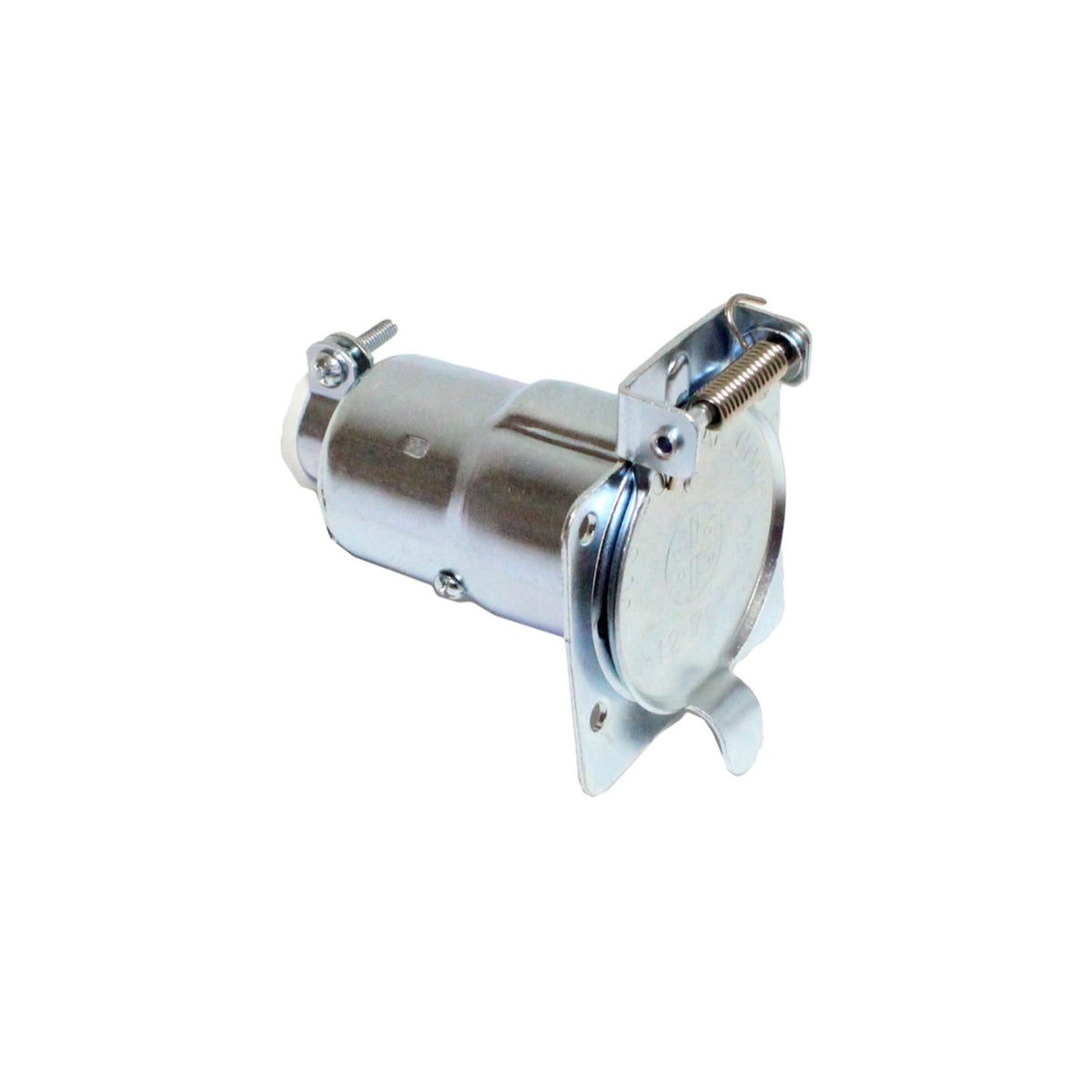 Pollak 12-703 Tow Vehicle Electrical Connection: Zinc 7-Way RV, 12 Volts, 30