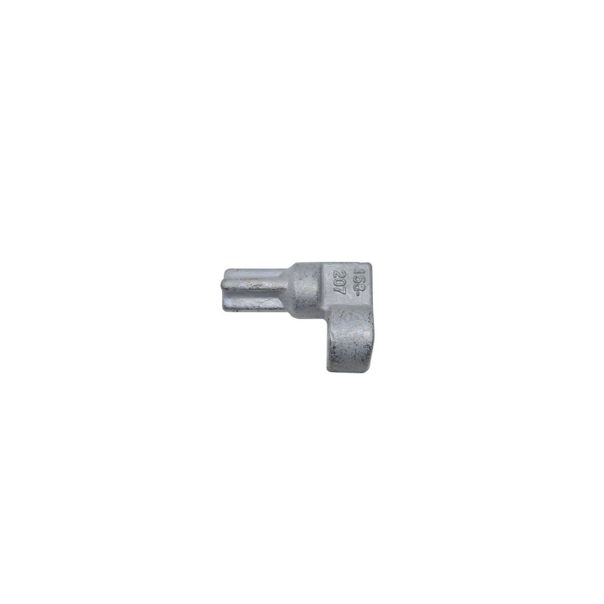 158-207 Top Lug For 5654X Cam Door Lock, Welds To Pipe End