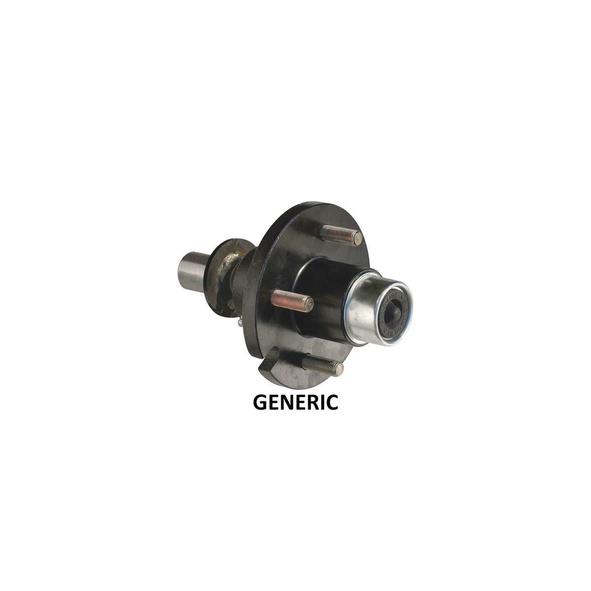 20440IEU Dexter Axle End Unit Idler without Brake, 1 1/4" X 4" Shank Size, E-Z