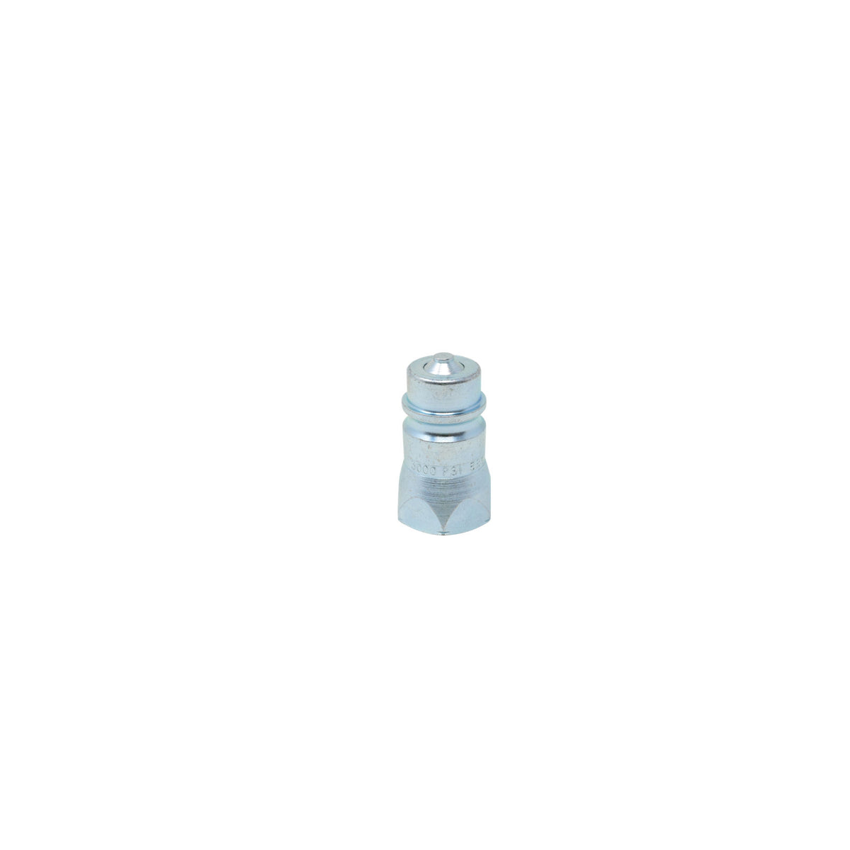 237-305 Hydraulic Quick Coupler, ISO 1/2Male Tip x 1/2Pipe Thread Female