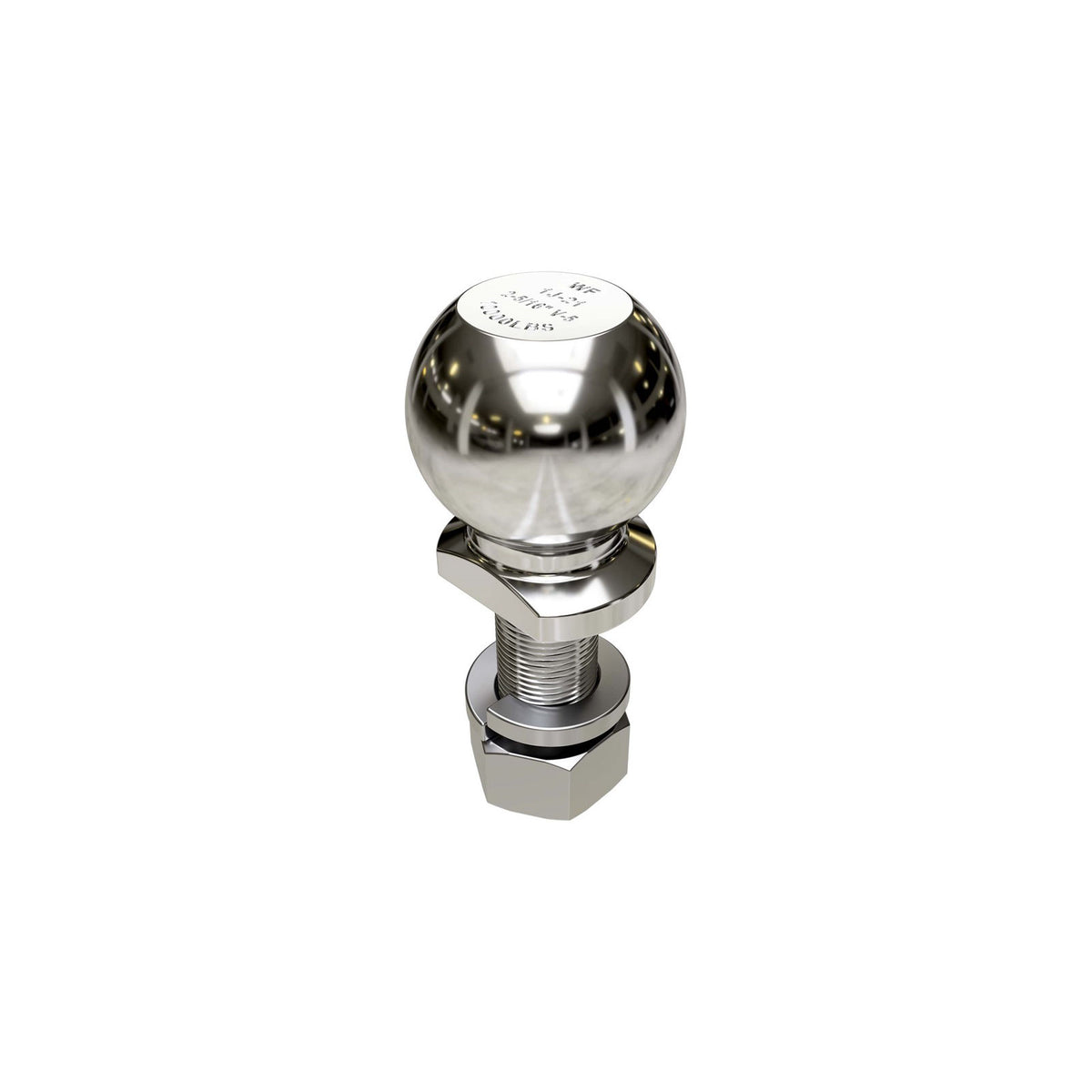 2516-1CLS Wallace Forge Hitch Ball, 2 5/16" Ball Diameter, 1" Shank Diameter, 2
