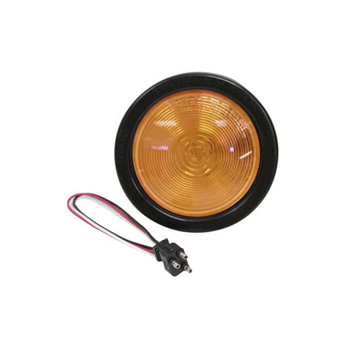 Peterson 426KA Incandescent Kit Amber Stop, Turn & Tail Light, 4" Round,