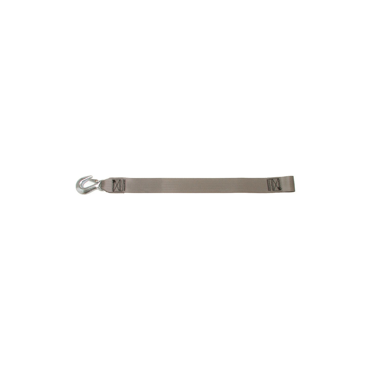 6030 BoatBuckle Cargo Winch Strap, 2"x20', Nylon Web w/ Hook, 2.6K Work Capacity