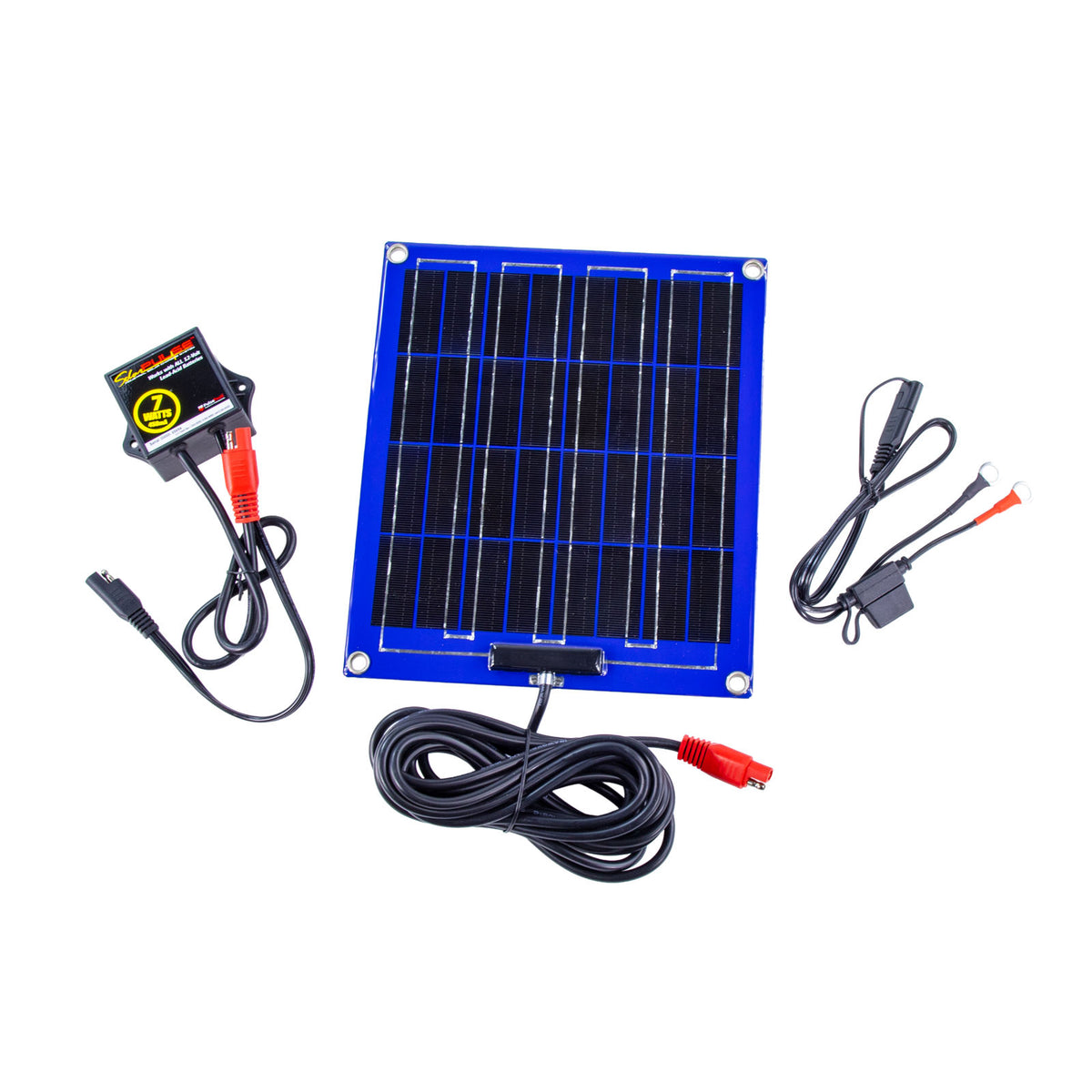 735X467 SolarPulse 12V Battery Charger/Maintainer 7-Watt Solar Panel SP-7