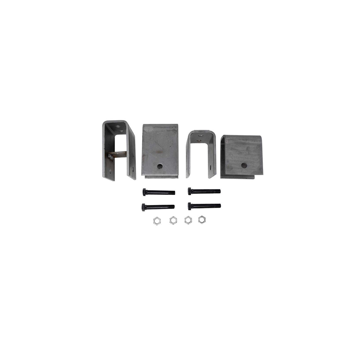 APS6SE Trailer Parts Pro Single Axle Hanger Kit, 1 3/4" To 2" Slipper Springs