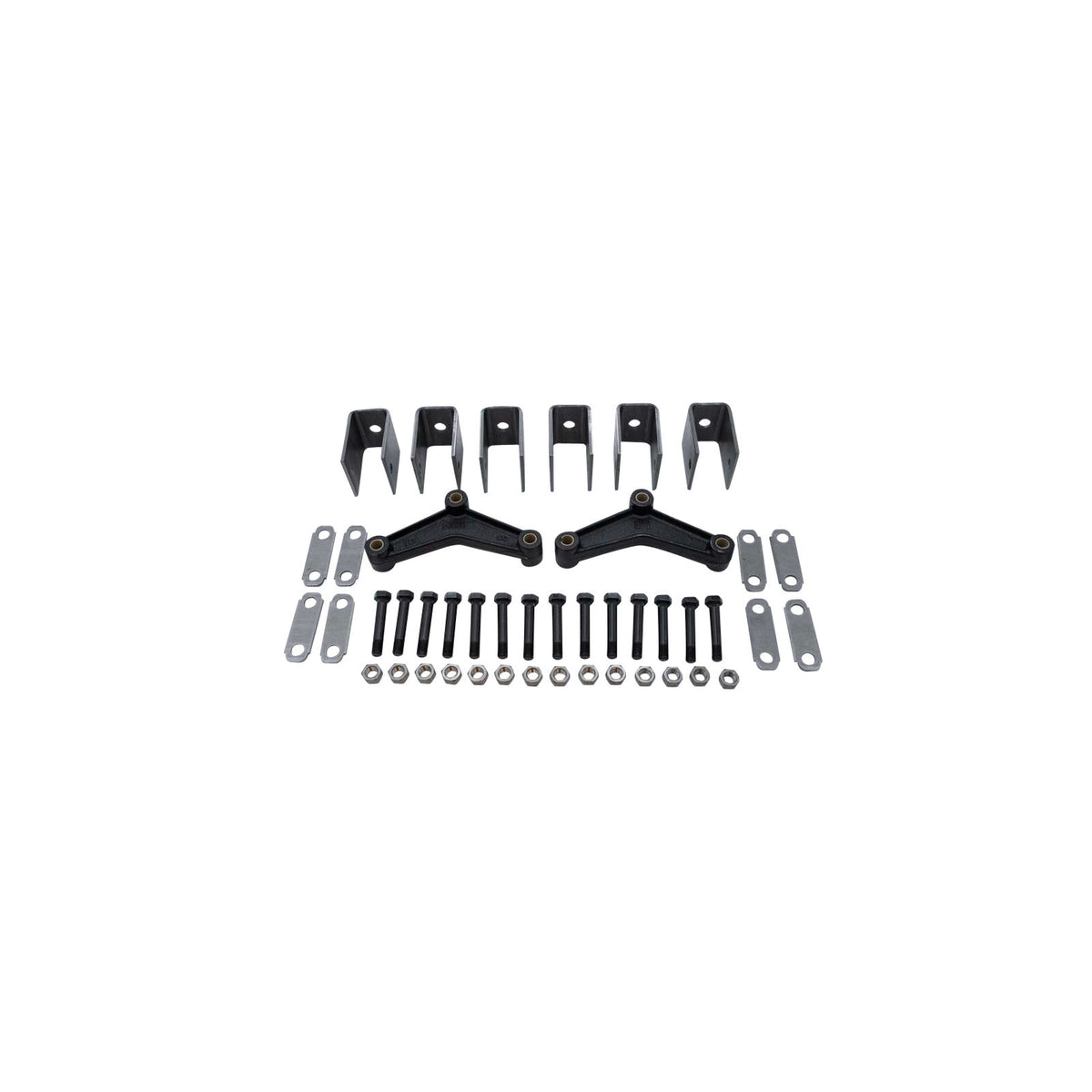 Trailer Parts Pro APT5 Tandem Axle Hanger Kits, 1 3/4" Double Eye Springs