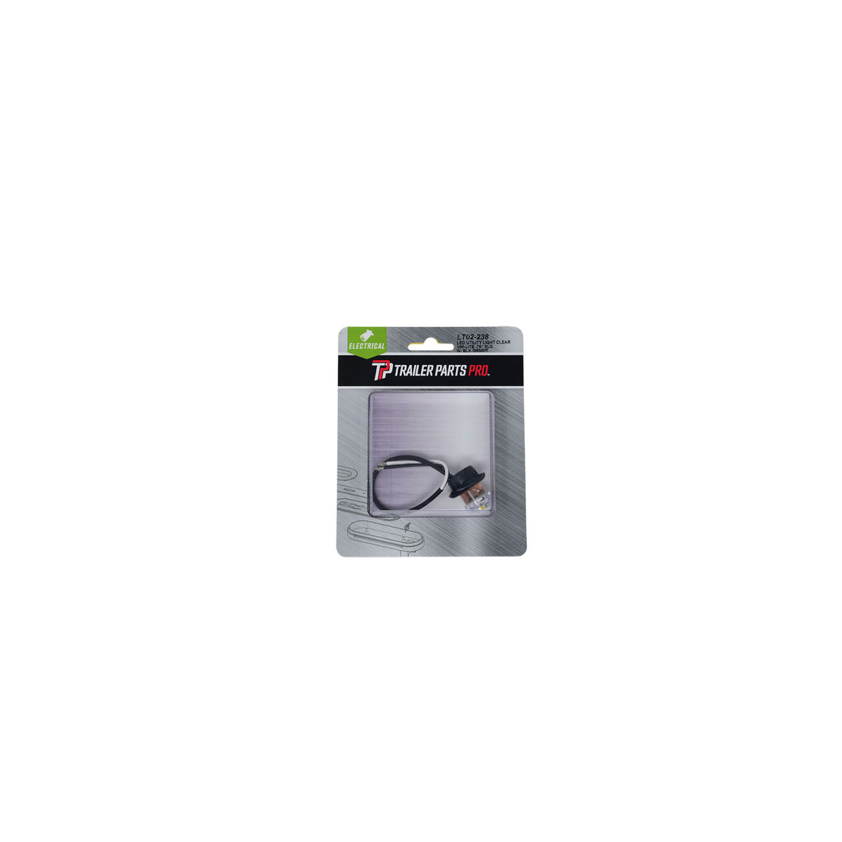 Trailer Parts Pro LT02-238 LED Utility Light, 3/4" Unilite, Packaged