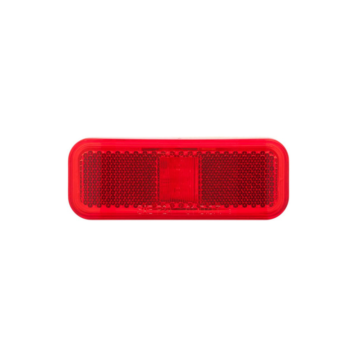 MCL-44RB Optronics LED Clearance Marker Light, 4" Red Rectangular, 6 Diode,