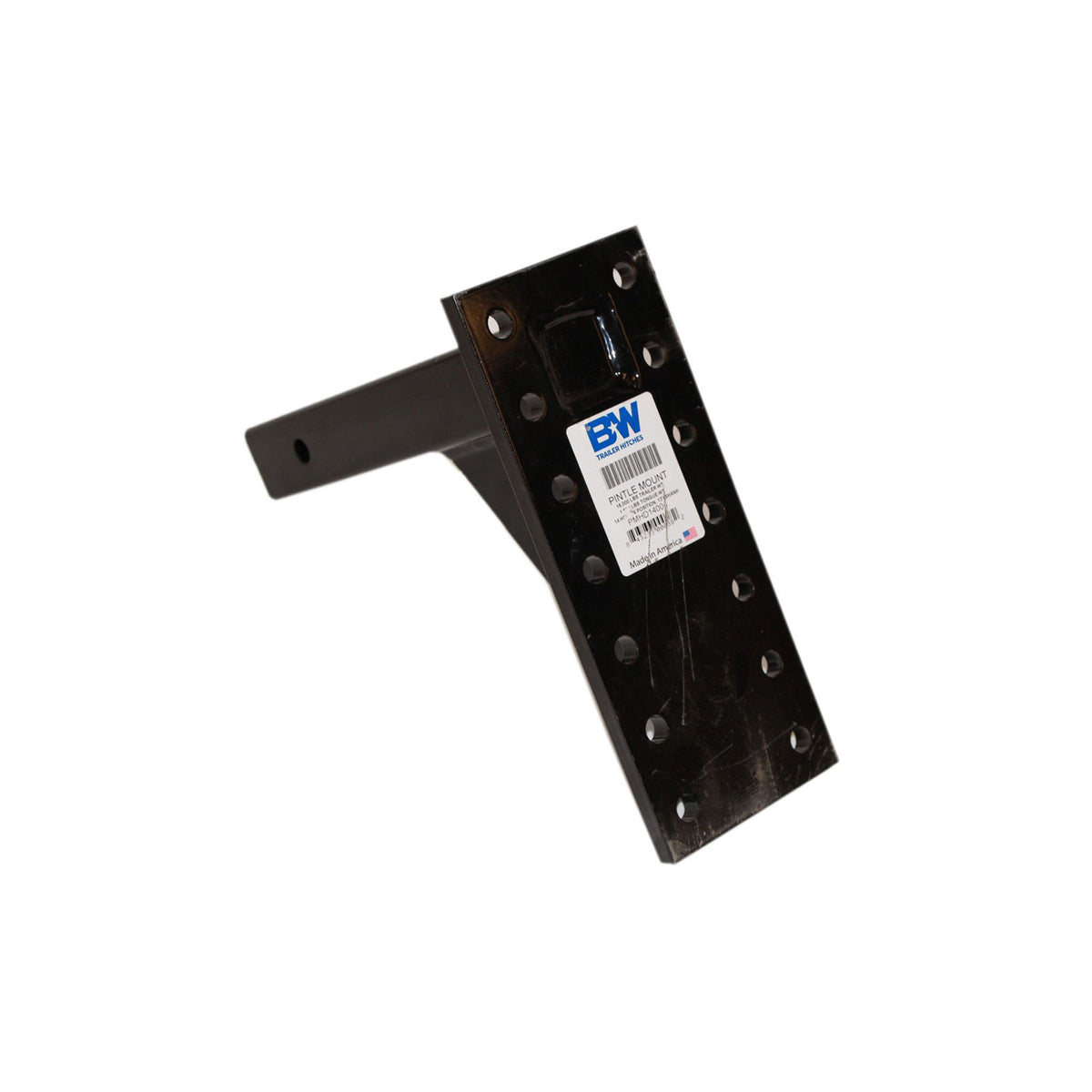 B & W Trailer Hitches PMHD14004 B&W Receiver Pintle Mount, 2" Tube Size, 13"