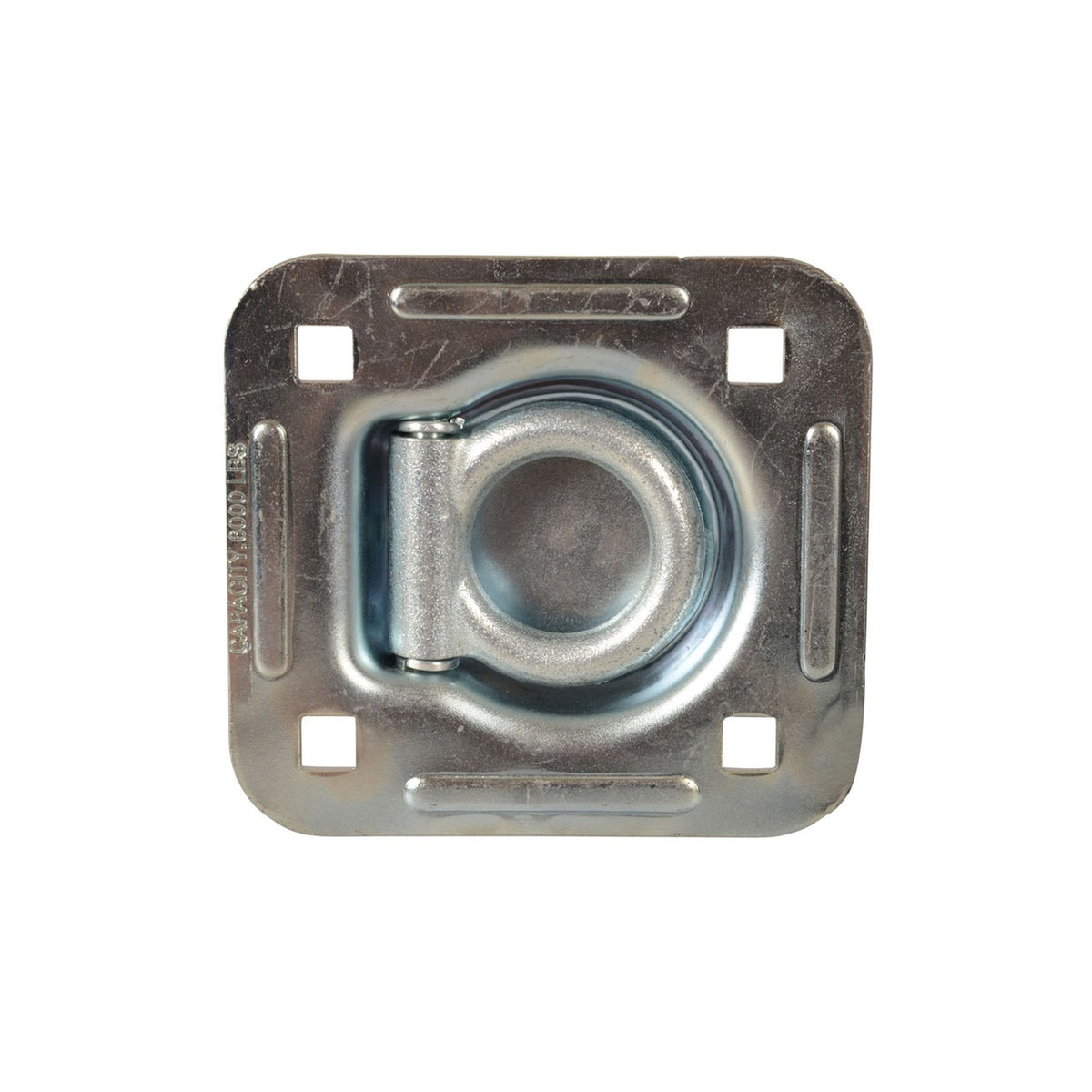 RDR801 Wallace Forge D-Ring, 4 1/2" X 4 7/8" OD, Recessed Bracket With 1 3/8"