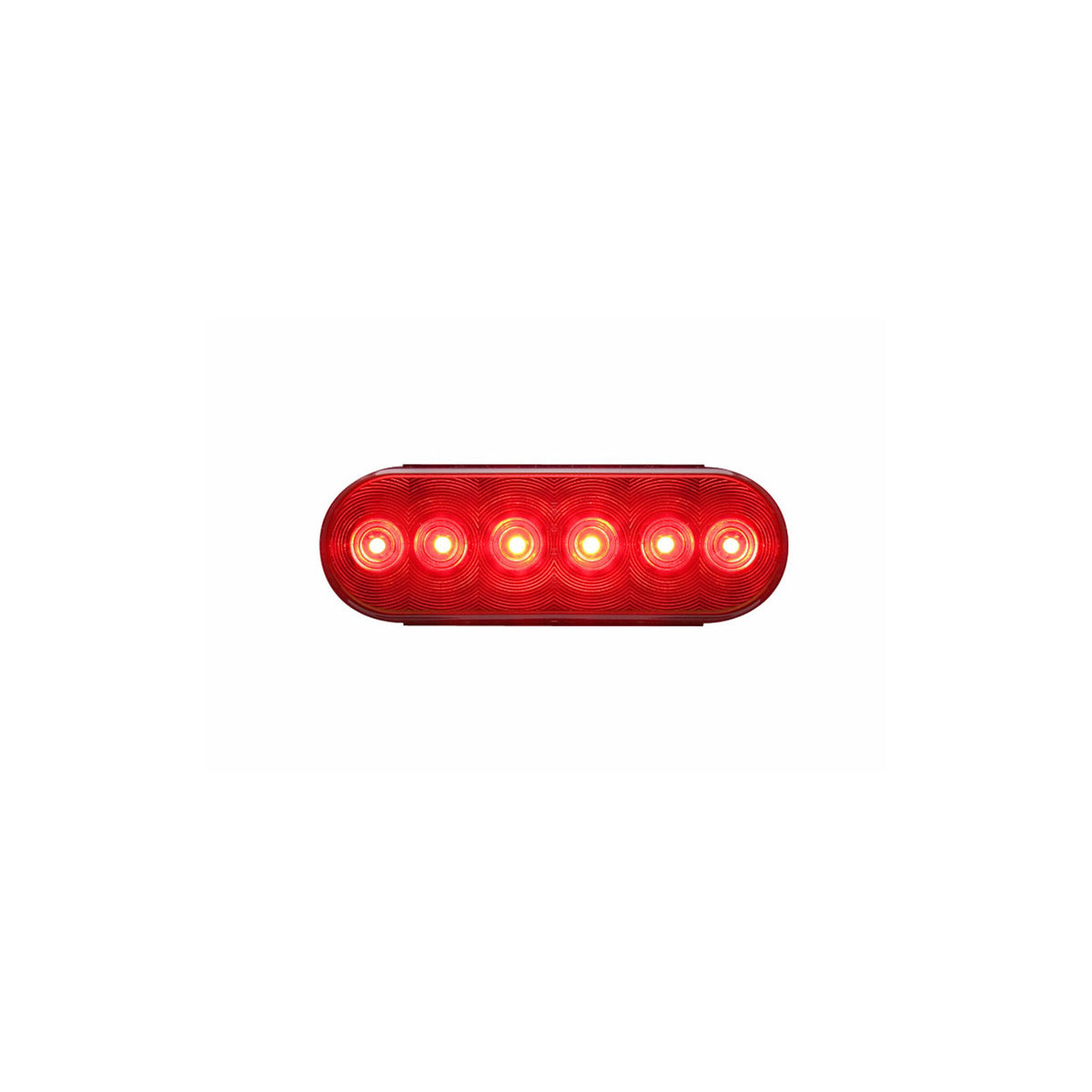 STL-12RB Optronics FLEET Count LED Stop, Turn & Tail Light, 6" Red Oval, 6 Diode