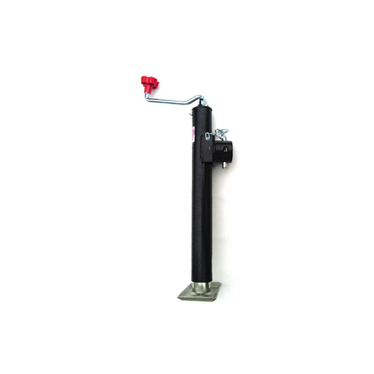 TJP5002B Ram 5000 Lbs Capacity Pipe Mount Jack, Top Wind, 15" Lift, 15" Bracket