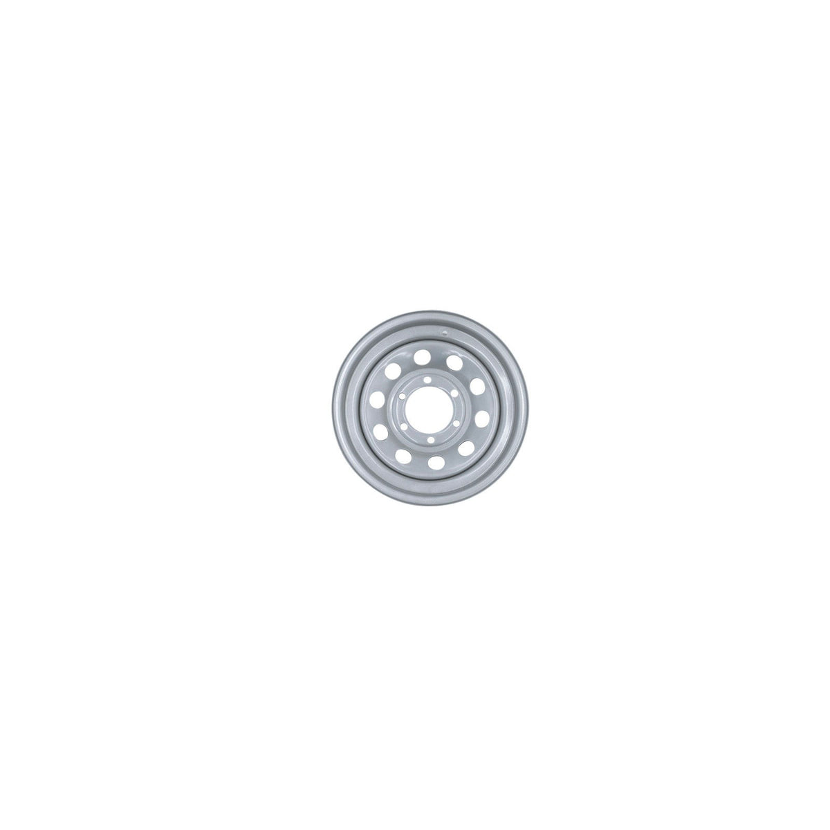 WH156-655SM Wheel Only, 15"X6", 6 on 5.5" Bolt Pattern, Silver Modular Wheel,