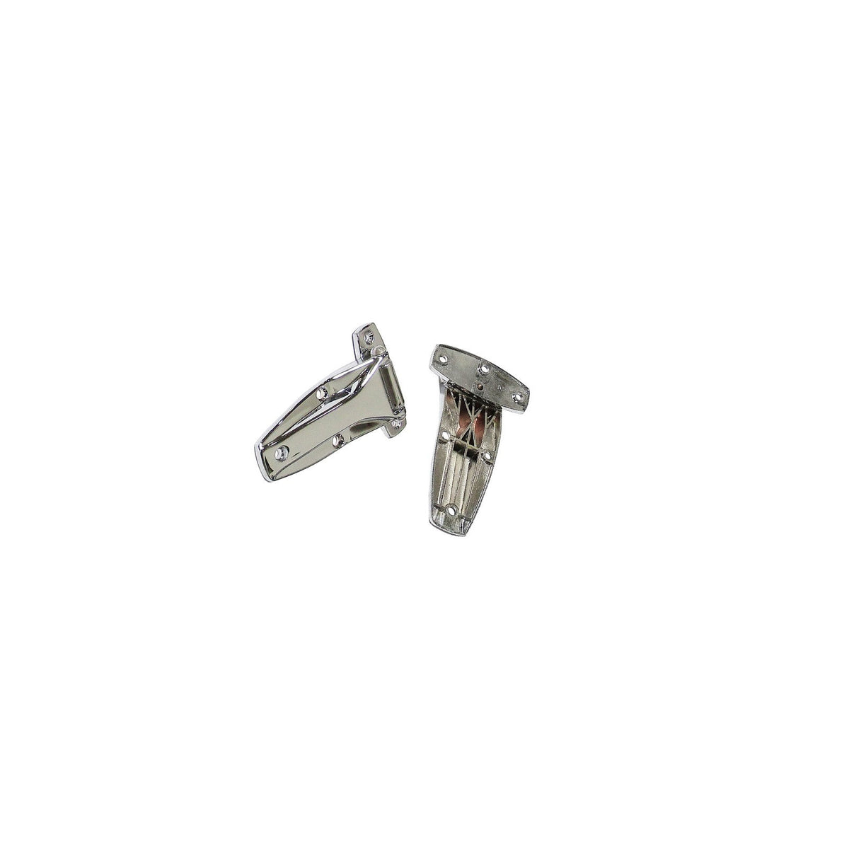 104 Flush Hinge, 3 1/4" W x 6" L, Chrome