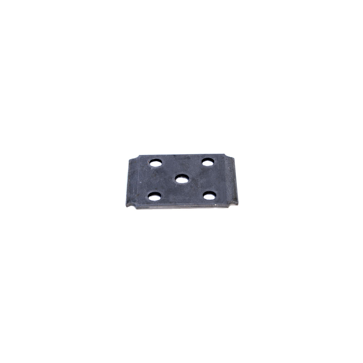 117594 Plate, U-Bolt, 2" Square, 2" Spring, Raw