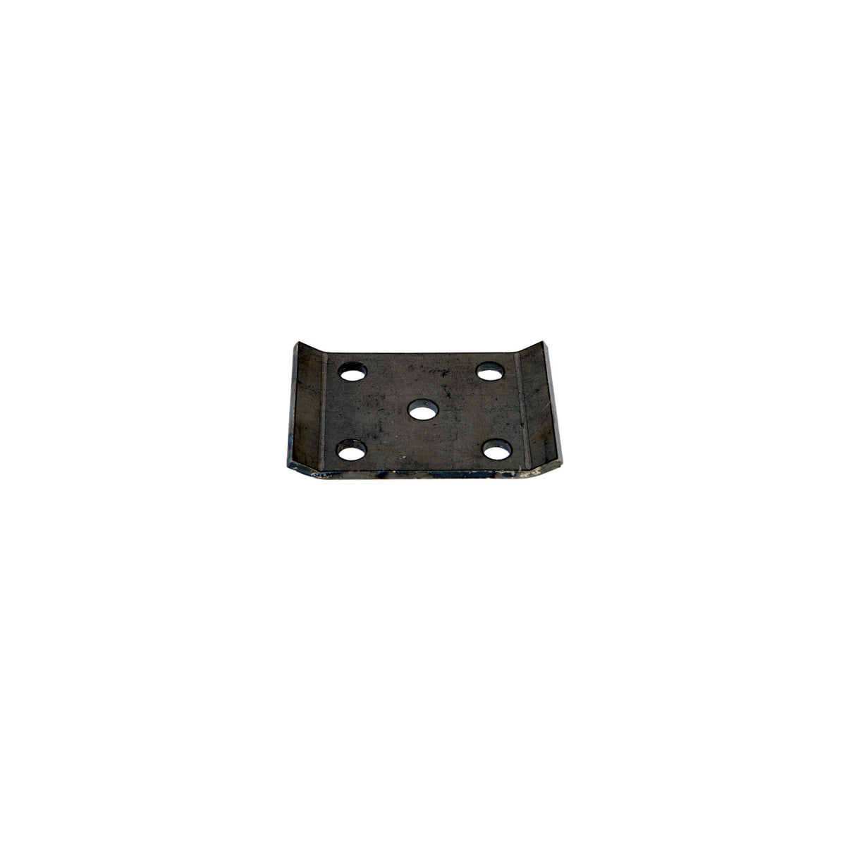 117858 Axle U-Bolt Tie Plate, 7.5K for 2 1/2" Round Axle Tube, 9/16" U-Bolt