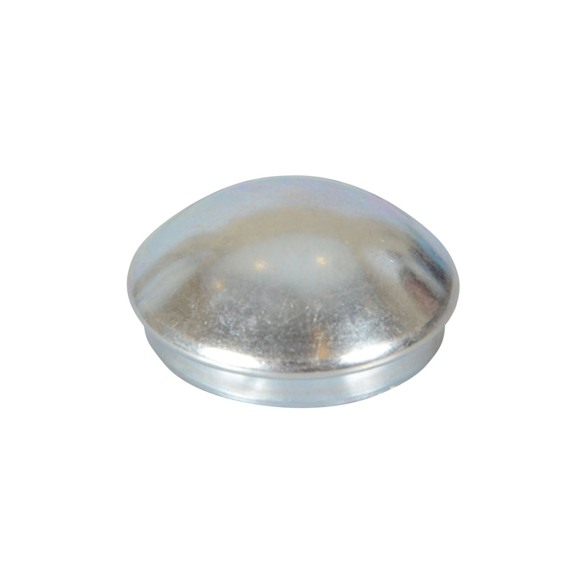 1604 Dust Grease Cap, 2.440" OD, For Ag Hubs, Cold Rolled Stamped Steel,