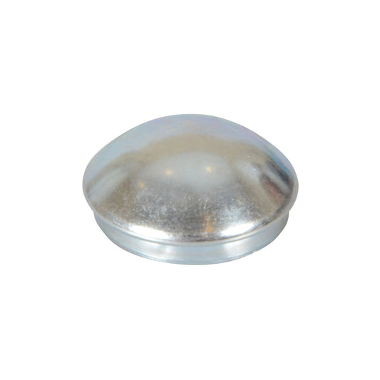 1604 Dust Grease Cap, 2.440" OD, For Ag Hubs, Cold Rolled Stamped Steel,