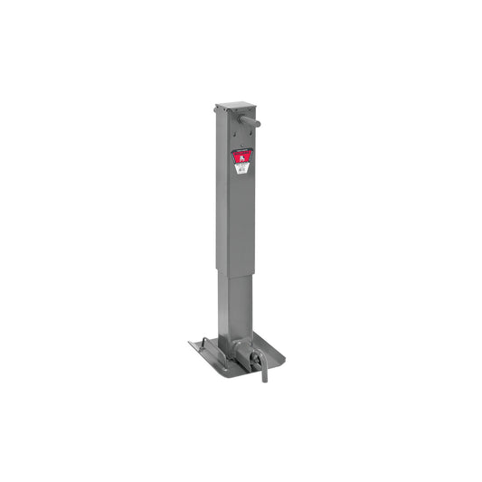 182400 Bulldog 12,000 Lbs Capacity Drop Leg Jack, Side Wind, Side Pin Drop Leg