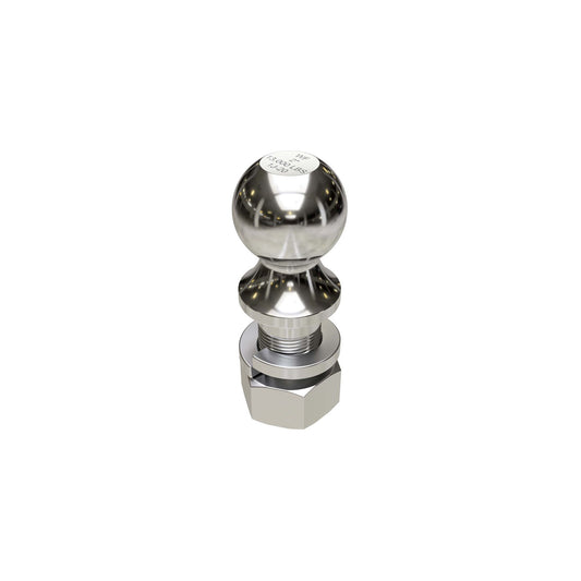 2-114-13C Wallace Forge Hitch Ball, 2" Ball Diameter, 1 1/4" Shank Diameter, 2
