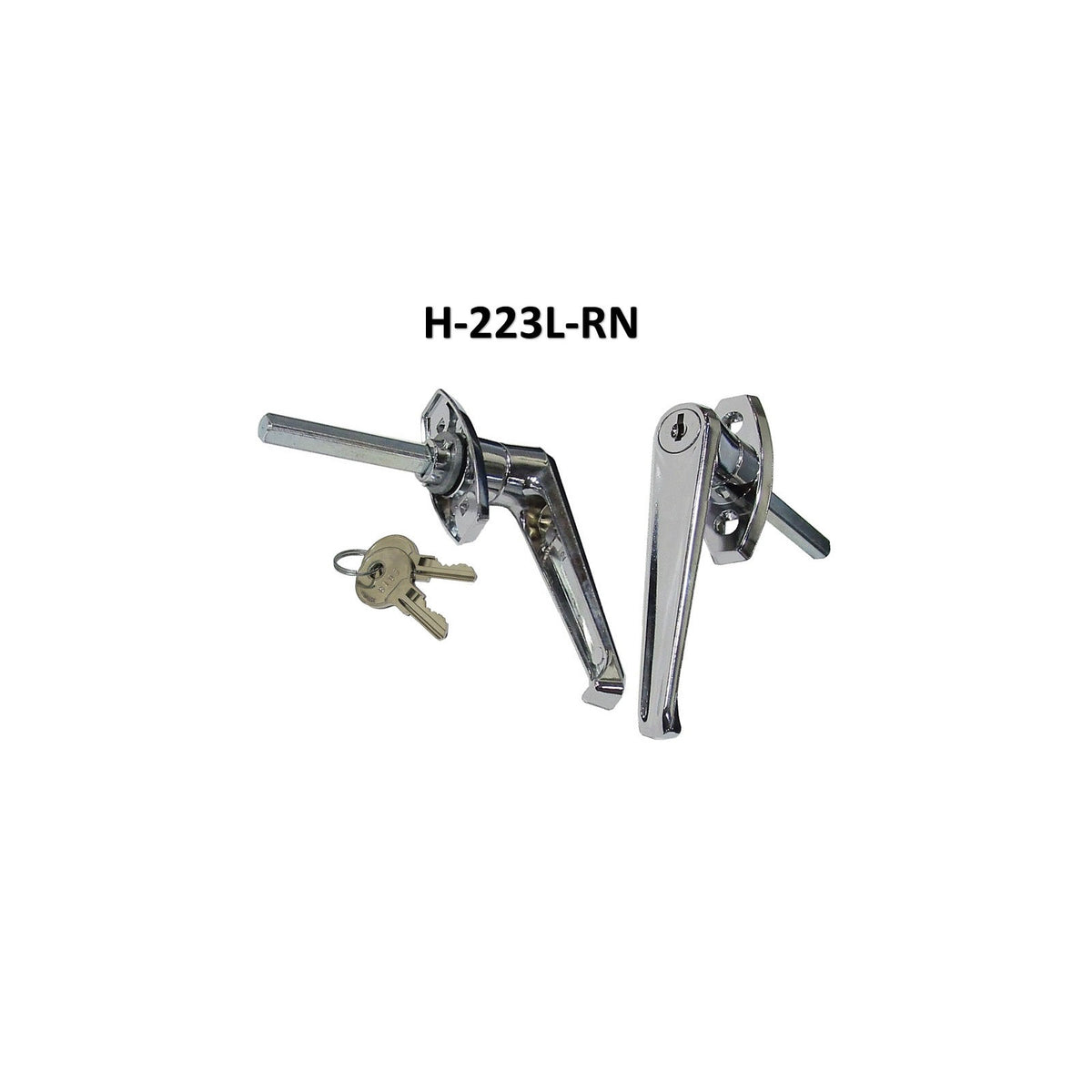 276 L-Handle With Lock, 5/16" Square Shaft, 2.5" Shaft Length
