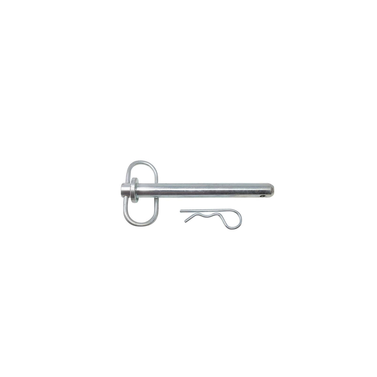 346H Wallace Forge Hitch Pin, 3/4" Diameter, 6" L, Zinc Plated