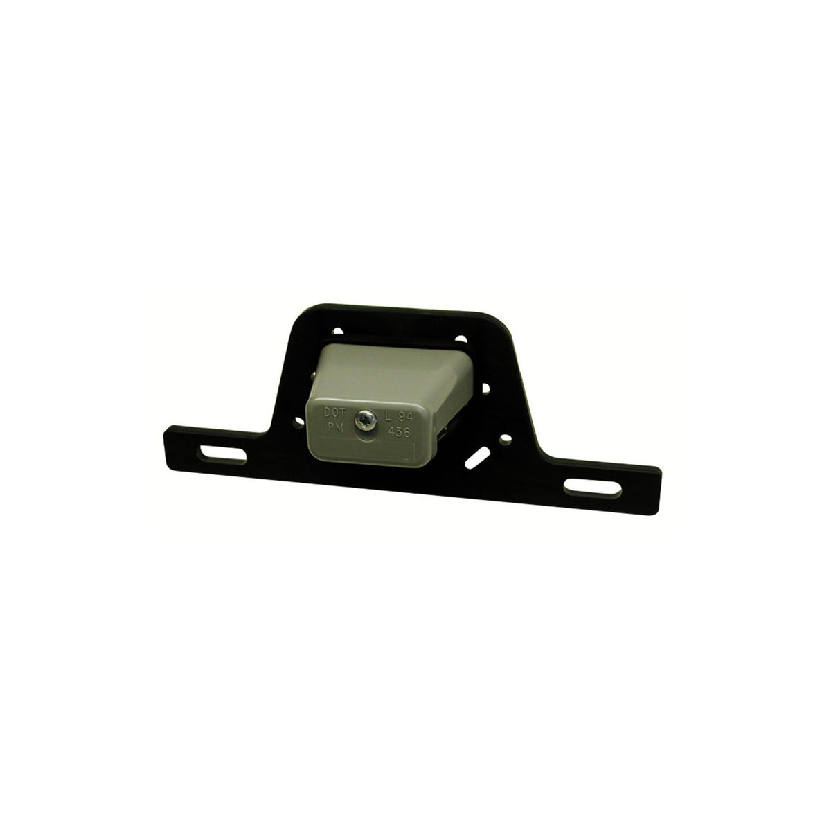 436B Peterson Incandescent License Plate Light, 4" Clear Rectangular, 1 Bulb