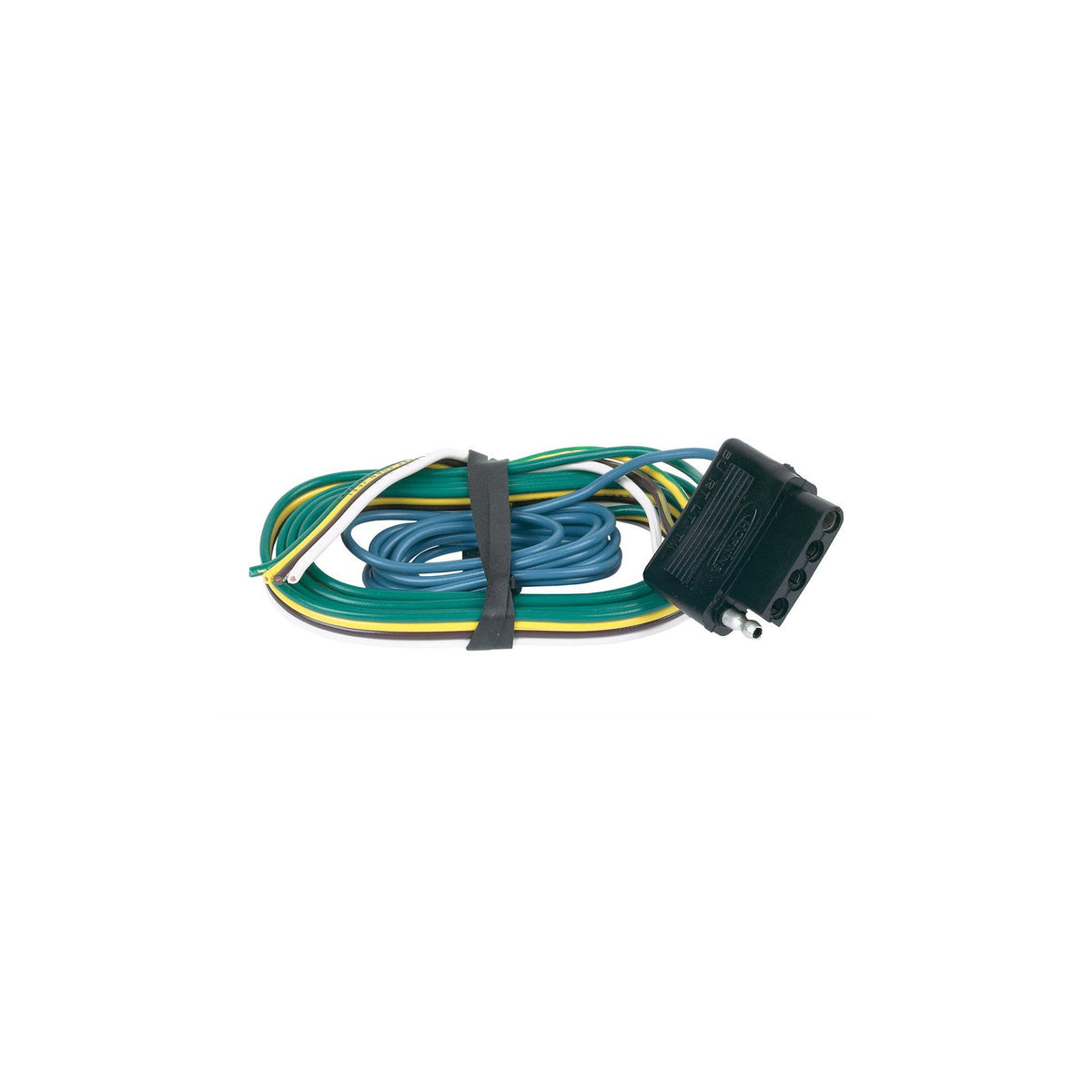 Hopkins 45S Trailer Tow Vehicle Electrical Harness: 5 Way 5 Flat 1' Trailer End