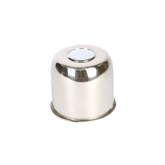 490EZ-SS Excalibur Push Through Wheel Center Cap, 4.90" Wheel Center Diameter,