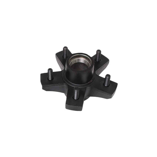 84555 Dexter Idler Hub with Studs and Races Only, #84 Spindle, Grease Lube,