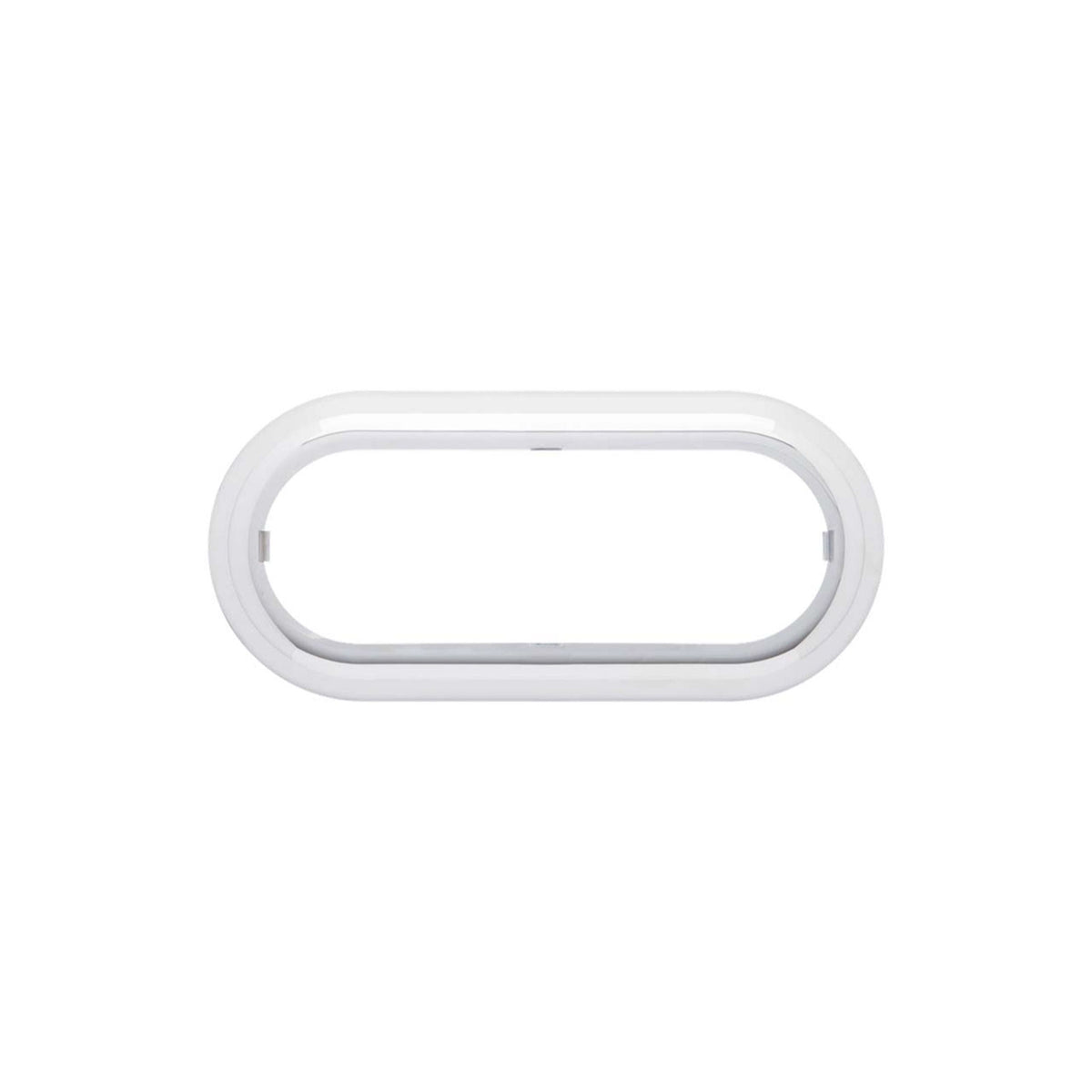 A-78CB Optronics 6" Oval Light Trim Surface Mount Trim Snap-On
