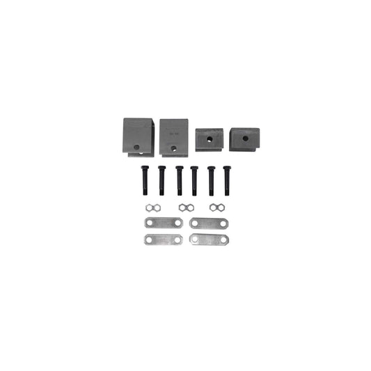 APS4 Trailer Parts Pro Single Axle Hanger Kit, 1 3/4" Double Eye Springs