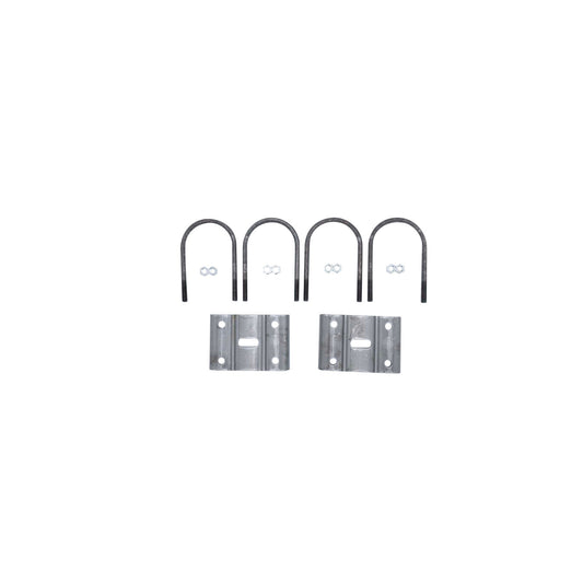Trailer Parts Pro APUBR-50 U-Bolt Kit, 10K Heavy Duty for 5" Round Axle Tube,