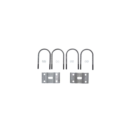 Trailer Parts Pro APUBR-52 U-Bolt Kit, 10K Heavy Duty for 5" Round Axle Tube,