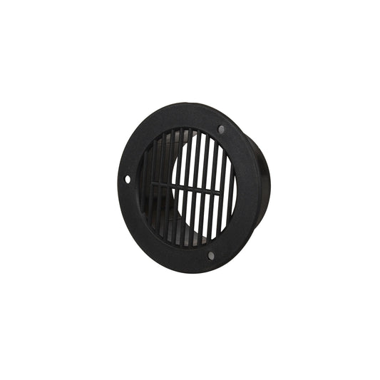 AVT2 Air Vent Tube, Black Interior, Tempered Safety Glass, Fits 3" Hole 2.95"