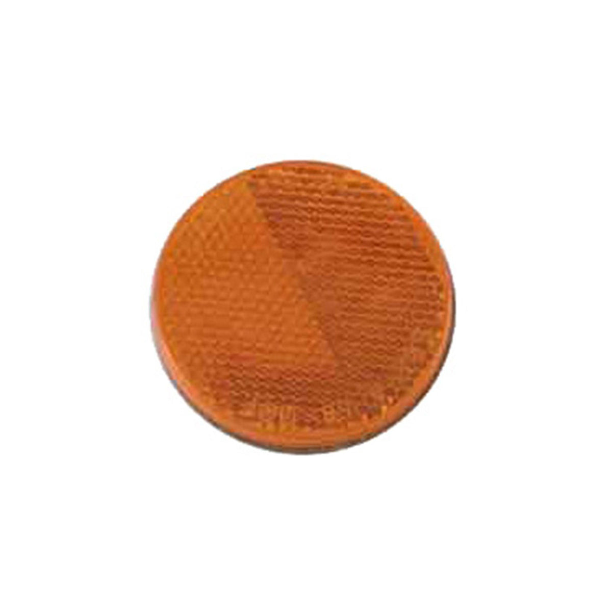 B481A Peterson 2.38" Wide Amber Round Refector Surface Mount Adhesive Backed