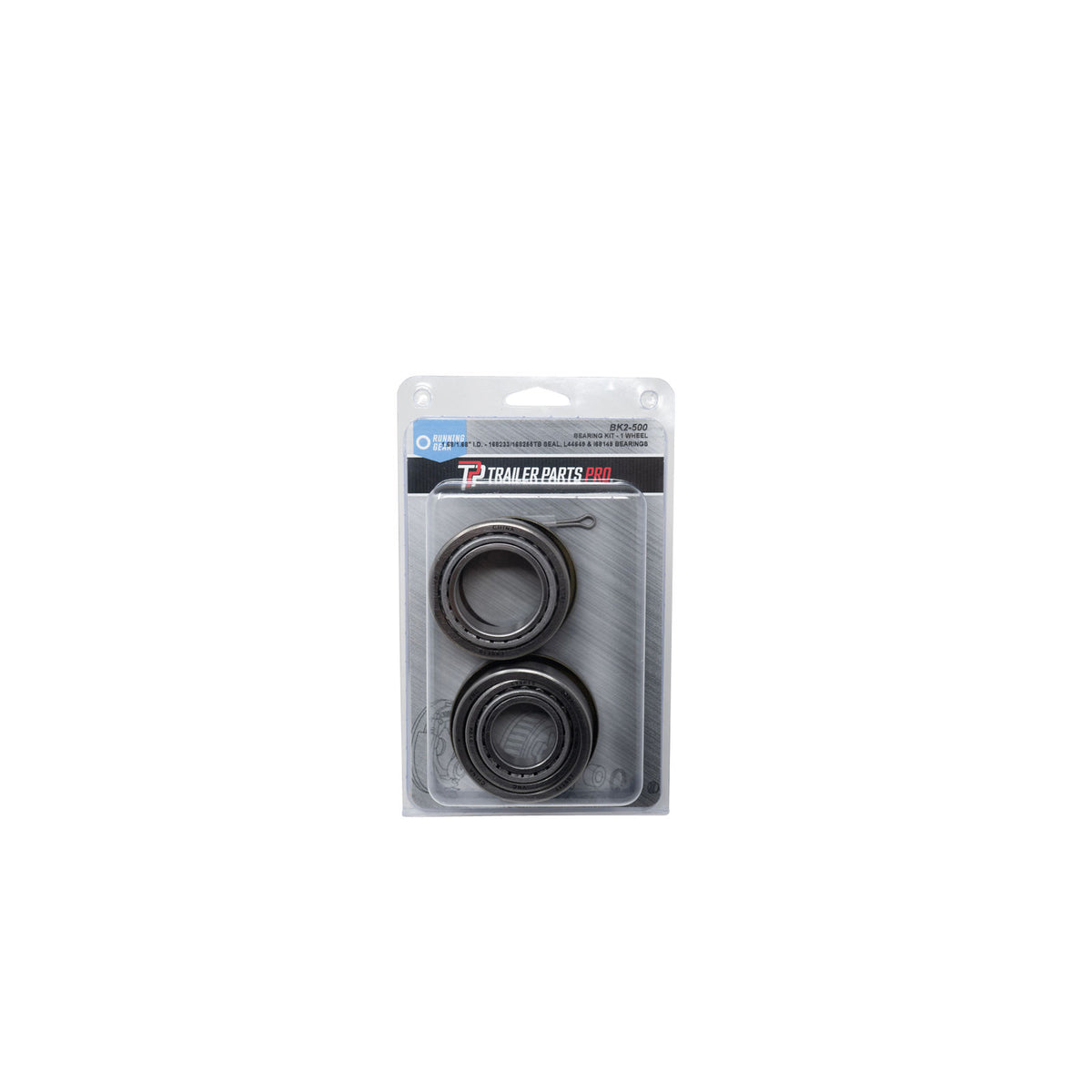 BK2-500 Trailer Parts Pro Hub - Hub & Drum Bearing & Seal Kit, For 3.2K - 3.7K