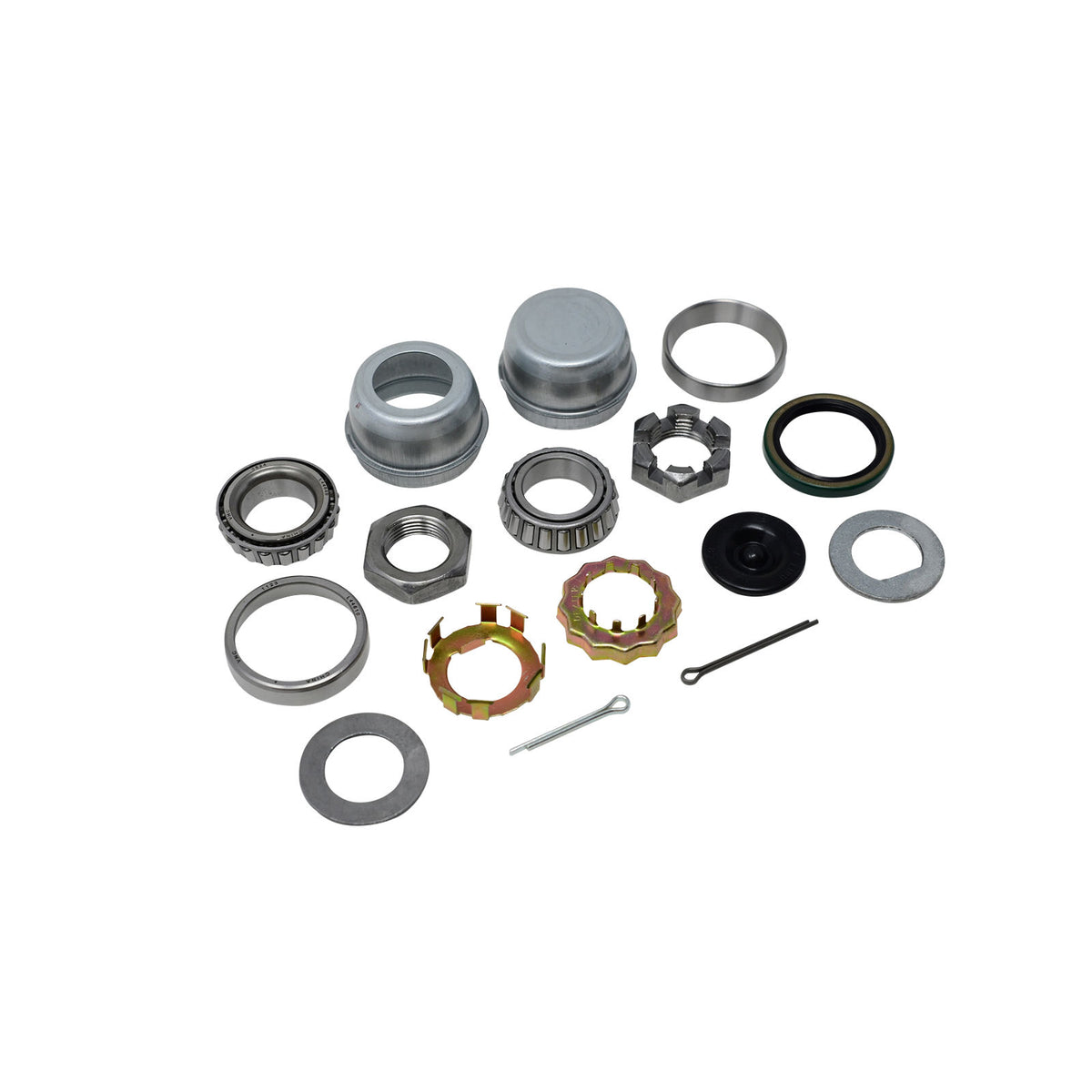 Trailer Parts Pro BKS1-155 BEARING KIT 2K, BT16 SPINDLE W/ SPINDLE HARDWARE
