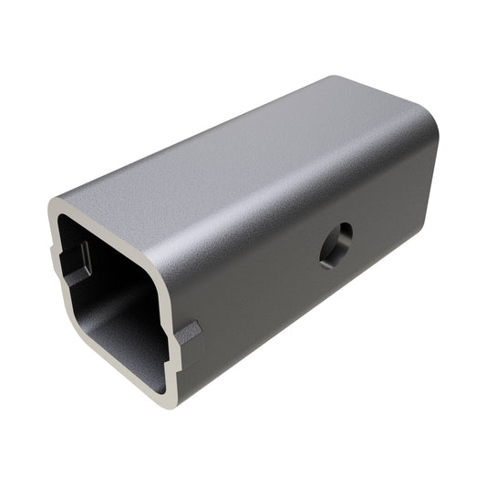 BM04-010 Trailer Parts Pro Adapter Sleeve, For 2.5" To 2" Receiver, Black