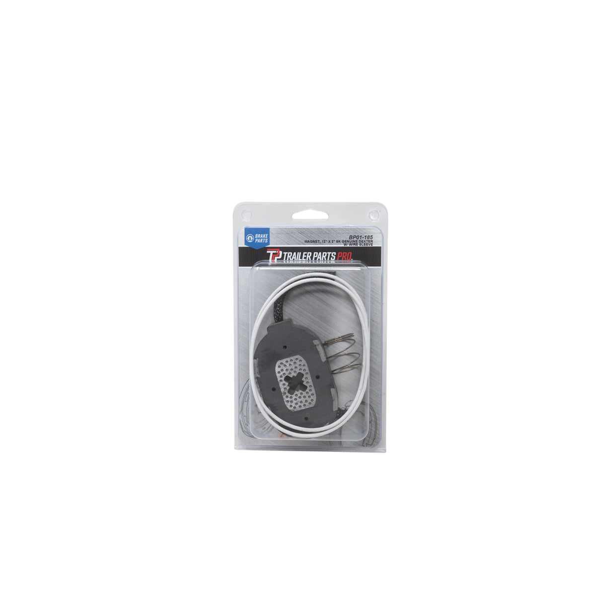Trailer Parts Pro BP01-185 Brake Magnet For Genuine Dexter, 12”x2” w/Wire Sleeve