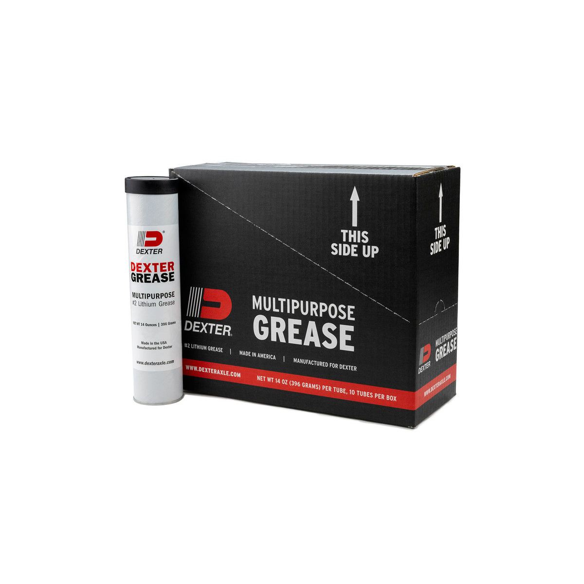 D088-012-00 Dexter Multi Purpose #2 Lithium Grease, 14 Oz Tube, Qty 1