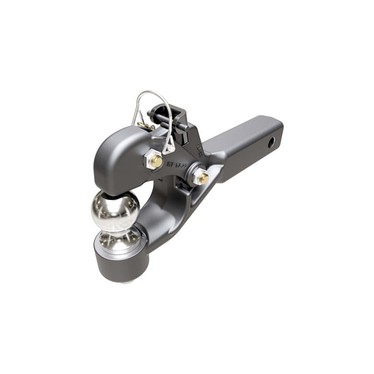 DPR2000 Wallace Forge Combination Pintle Hitch, 2" Receiver, 1,000 Lbs Max