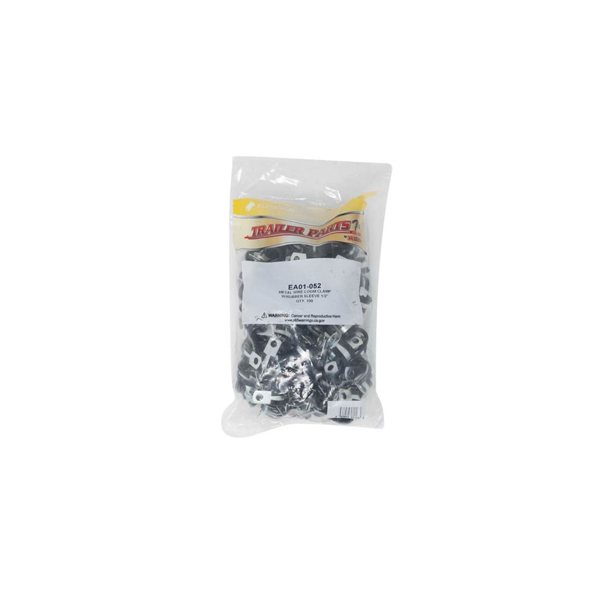 Trailer Parts Pro EA01-052 Soft PVC Cushioned Zinc Plated Steel Wire Loom
