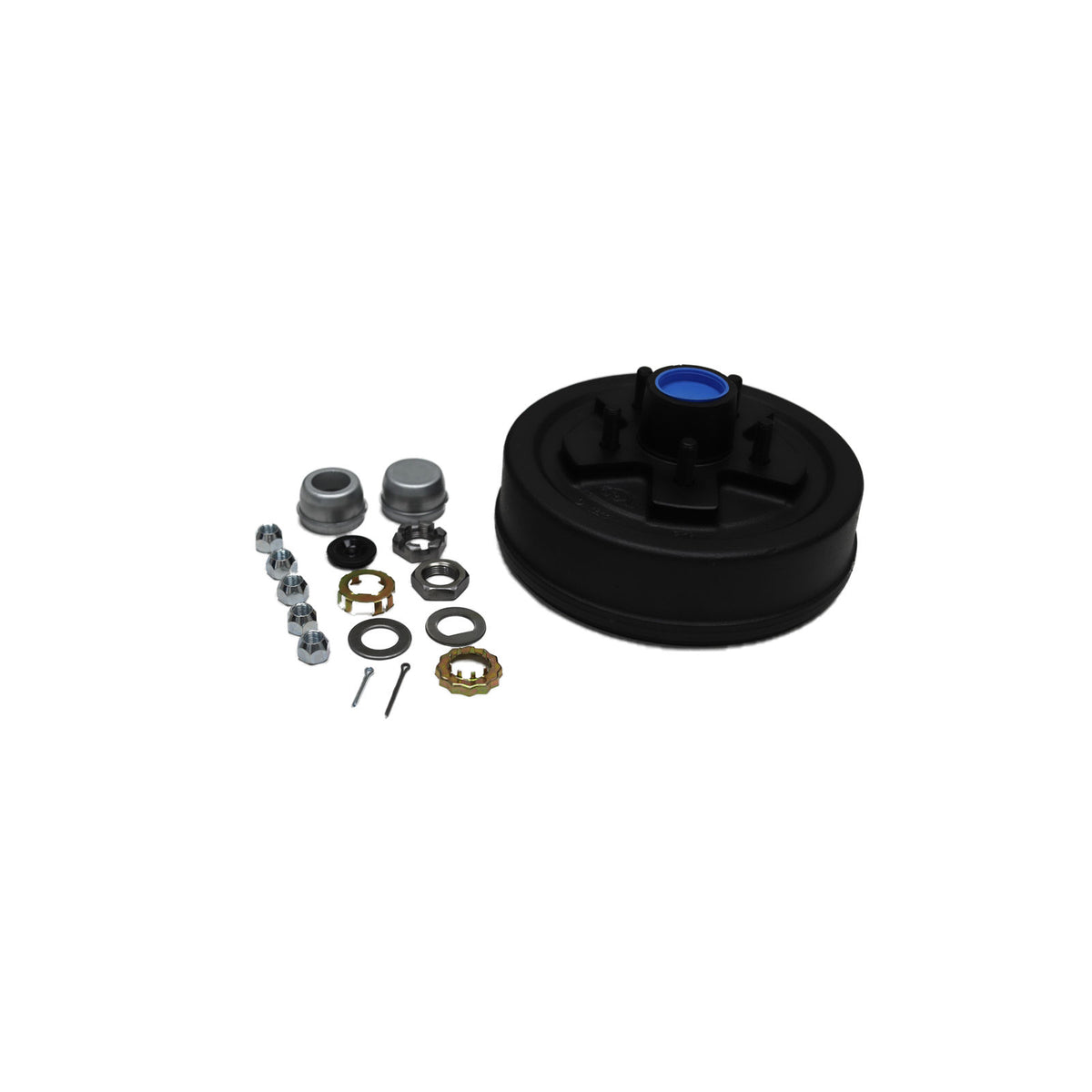HD84546BX Trailer Parts Pro Complete Pre-Greased Hub-Drum Assembly, Retail