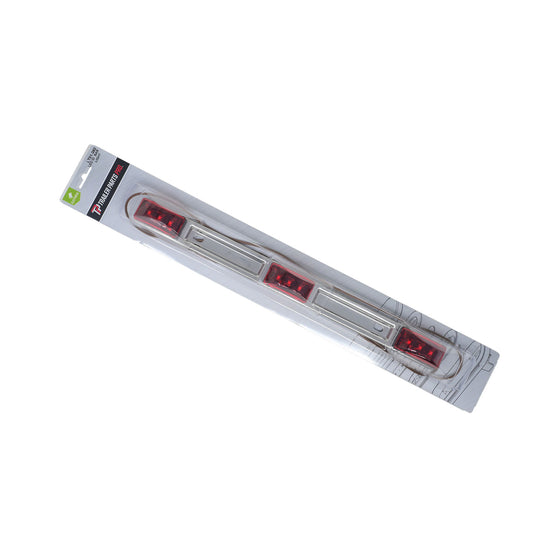 Trailer Parts Pro LT01-360 LED Red ID Bar Light, 9 Diode, 1 Wire Over 80,