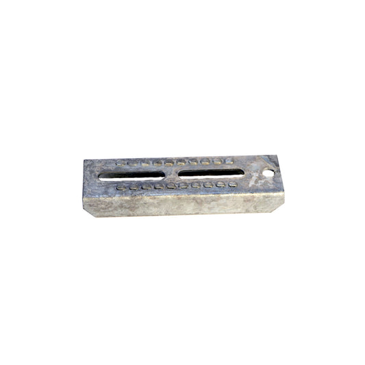 MB8 Bolster Bracket, Galvanized Steel, 8" Overall Length, 2 11/16" Slot Length,
