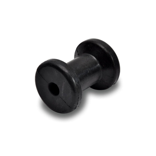 MBR3R Bow Roller, Black Rubber, 3" L