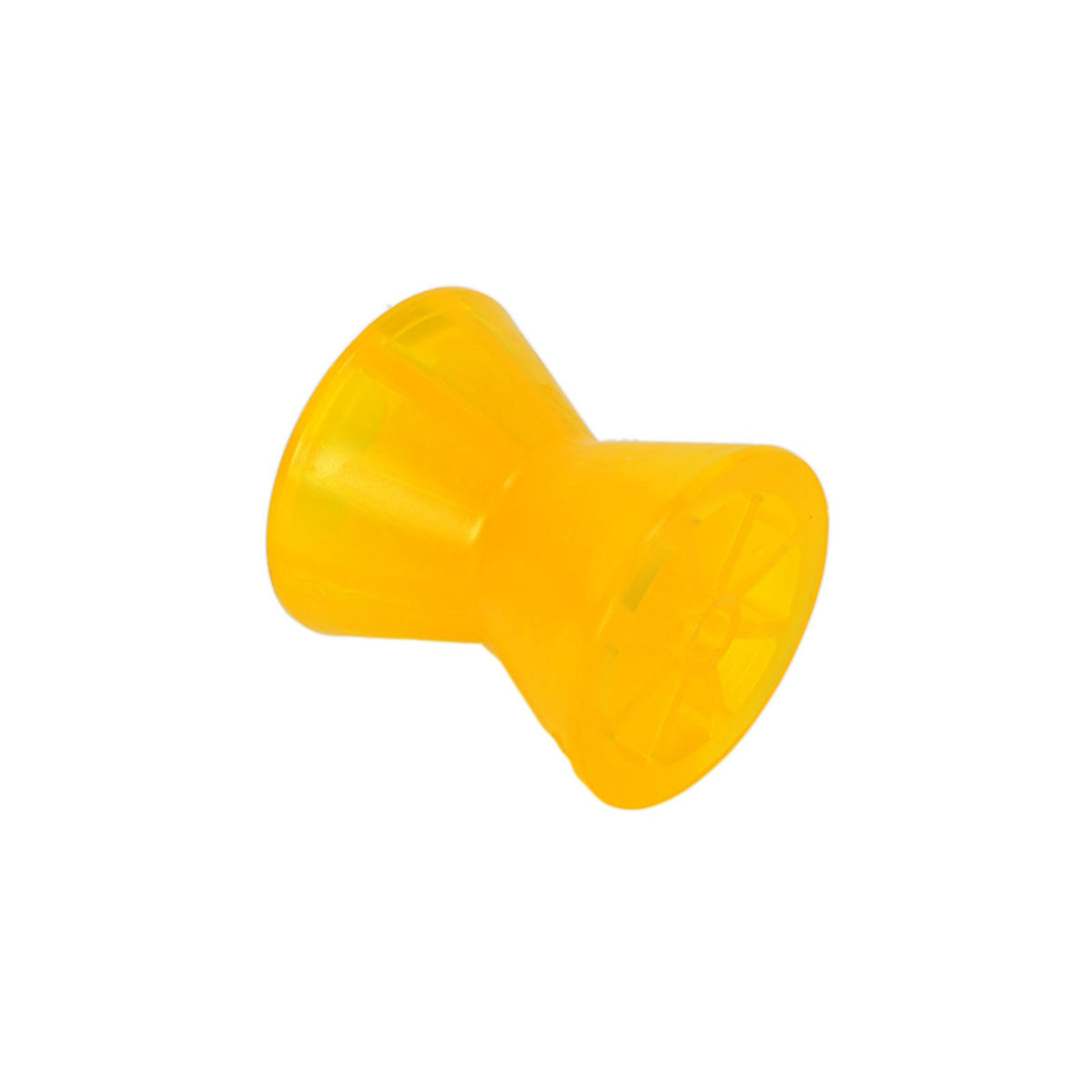 MBR4A Bow Roller, Amber PVC, 4" L