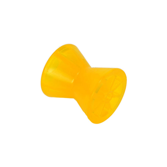 MBR4A Bow Roller, Amber PVC, 4" L