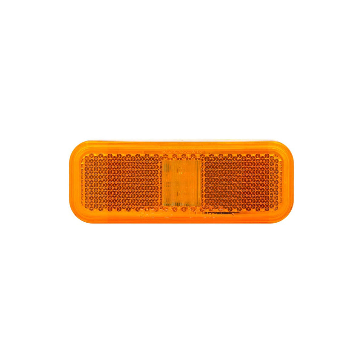MCL-44AB Optronics LED Clearance Marker Light, 4" Amber Rectangular, 6 Diode,